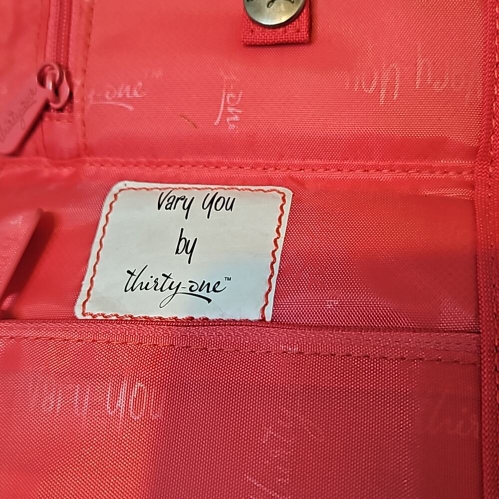 Thirty-One Vary You Crossbody Bag - Hot Pink Multi-Functional Wallet Purse - Picture 3 of 7